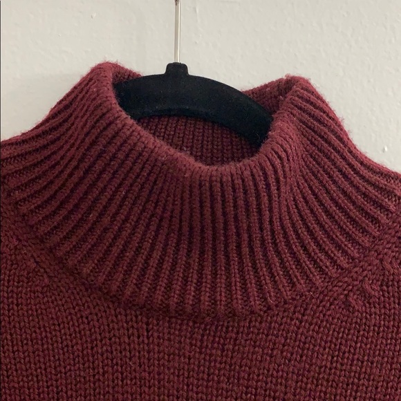 SOLD Moncler Logo Burgundy Sweater - Picture 11 of 12